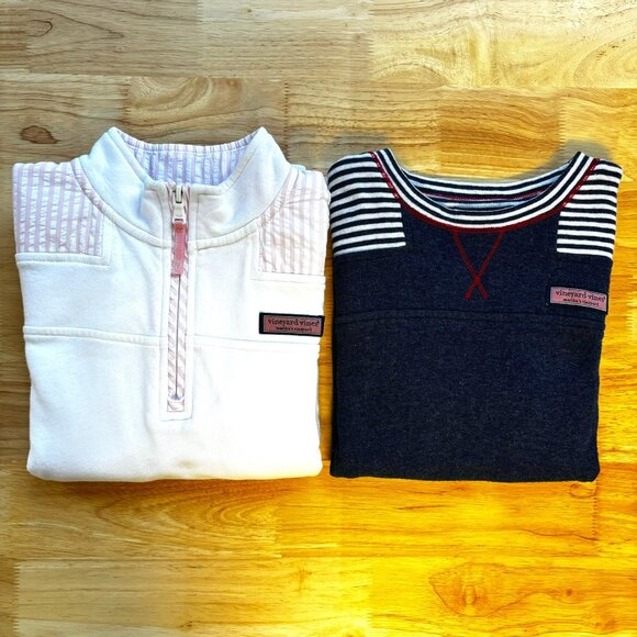 🐋 Vineyard Vines Girls Sweater and Sweatshirt Bundle - Picture 1 of 14